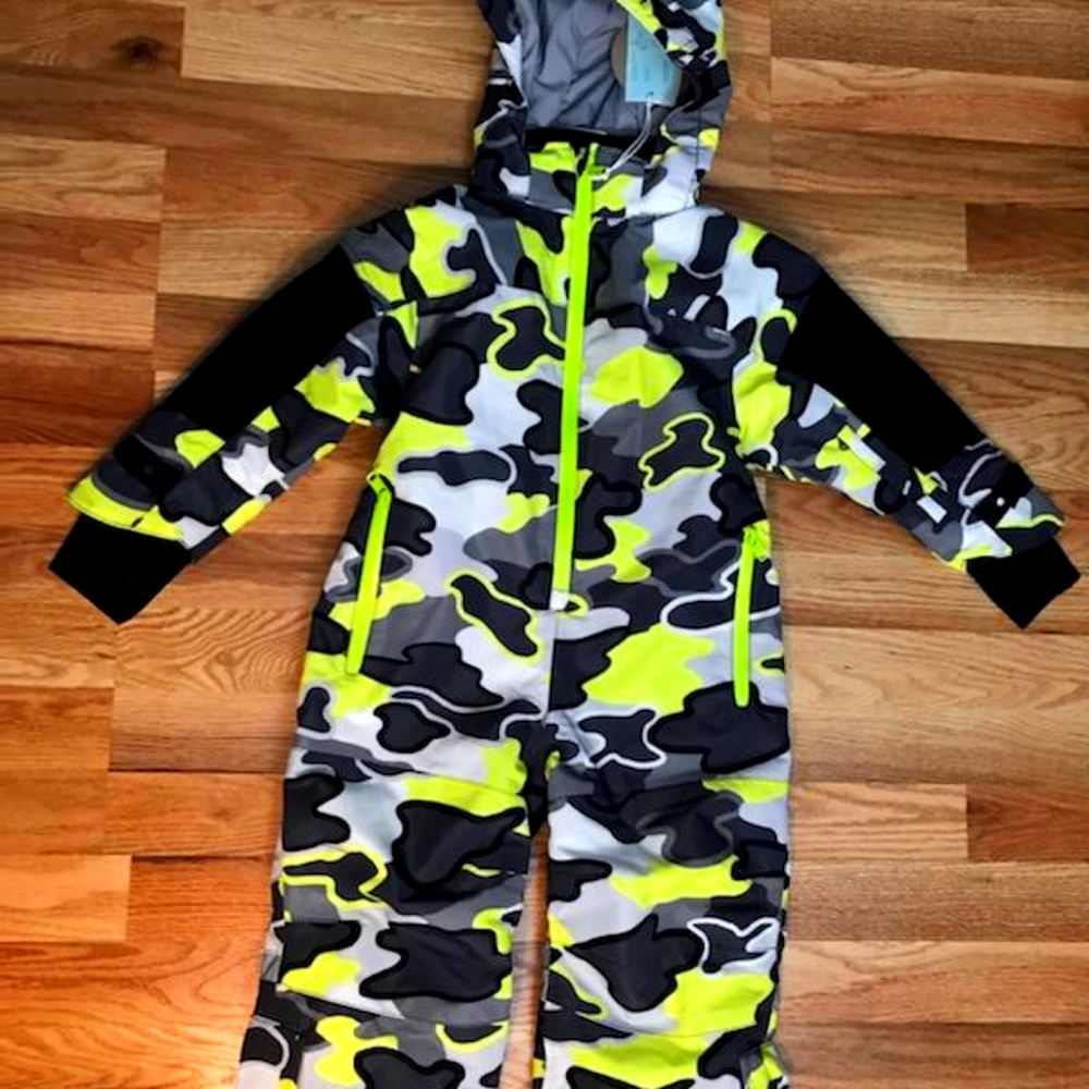 Snowsuit and boots